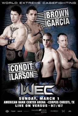 WEC 39: Brown vs. Garcia