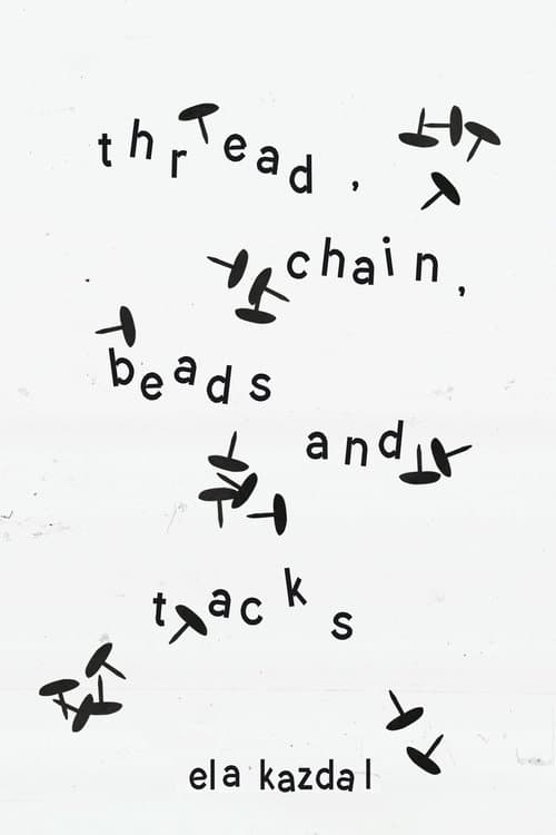 thread, chain, beads, and tacks